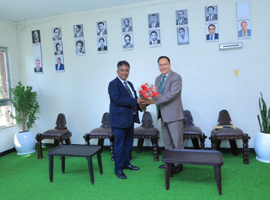 Courtesy visit by Ambassador of Bangladesh to Ethiopia, H.E. Skider Bodiruzzaman, to Ethiopian Civil Aviation Authority; February 1,2024.( pictorial)